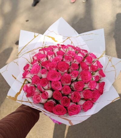 Vibrant Pink Roses